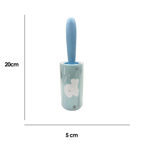 Rodillo quitapelusas azul