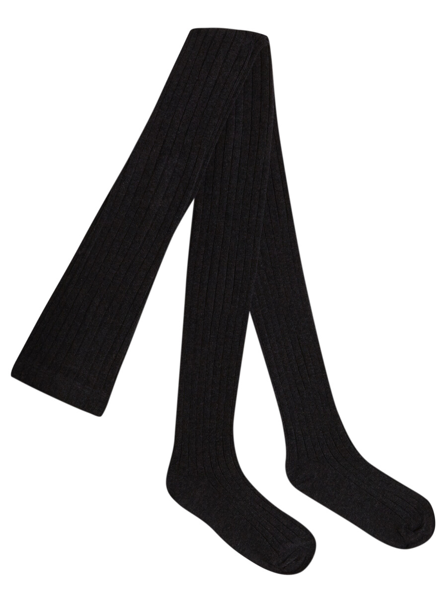 Leotardos Basicos Gris Oscuro Melange