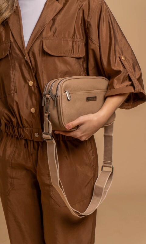 BANDOLERA MORRAL FRESIA ARENA