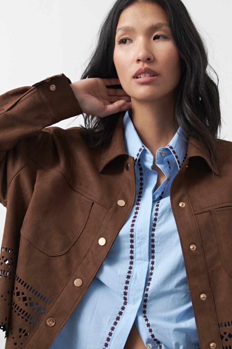 CAMPERA FREDDA Marron