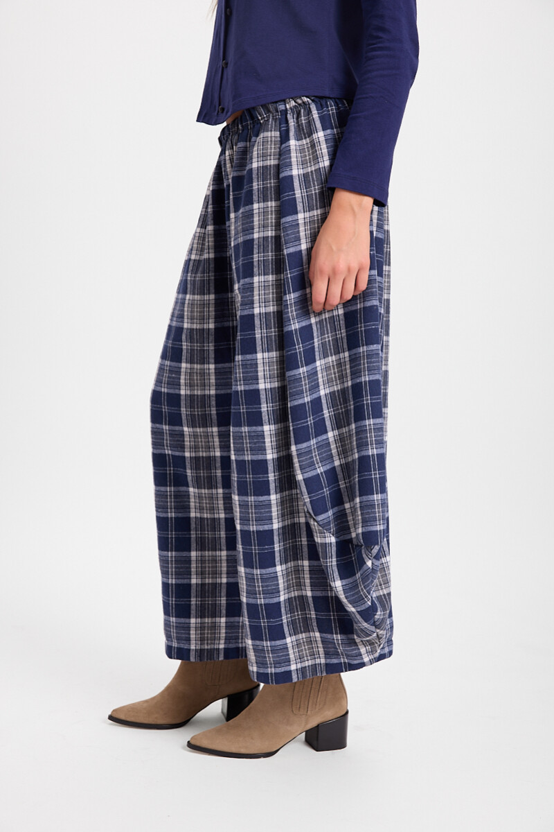 Pantalon Versatil Cuadrille Azul