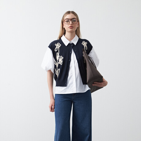 CHALECO NICOLASA Azul Marino