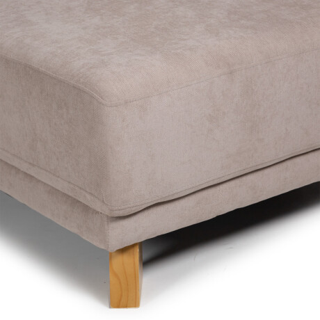 Rinconera Adalia - Tela Microfibra - Chaise derecho 9249 (Tostado)