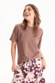 Remera Penny Marron