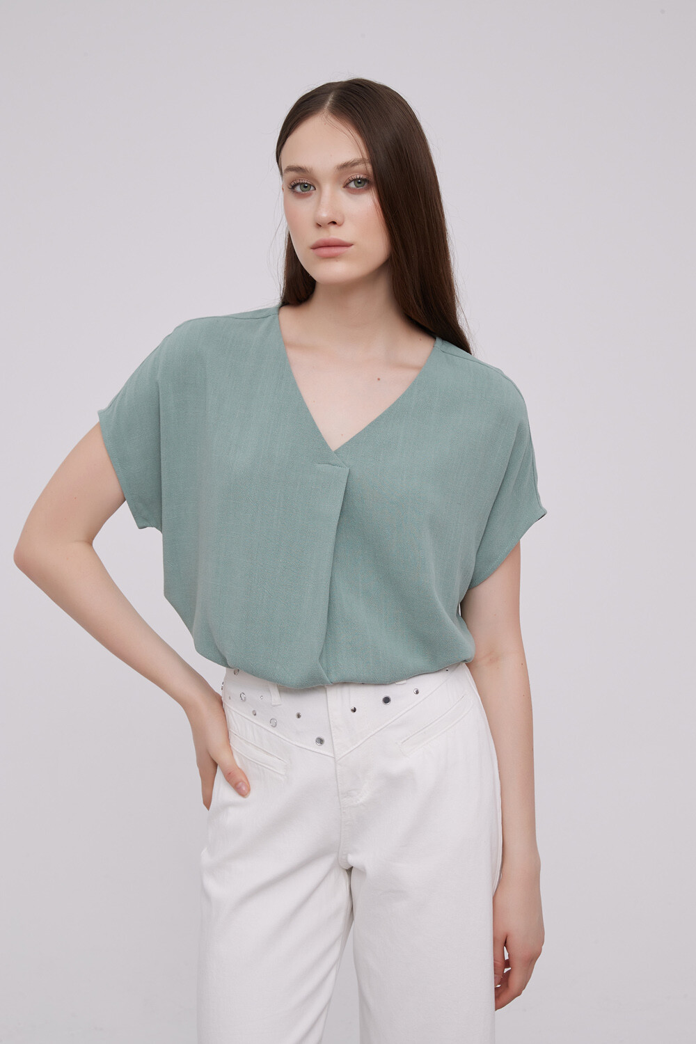 Blusa Addo Verde Claro