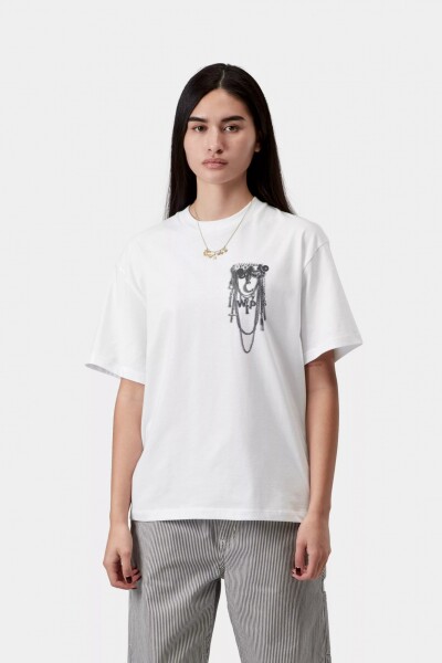 REMERA INVERTED CHARM Blanco