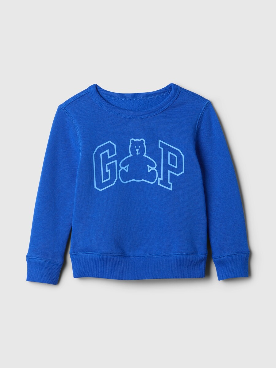 Buzo Deportivo Logo Gap Toddler Niño - Radiant Blue 
