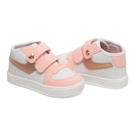 Botita Sport Con Velcro Rosa Pastel Botita Sport Con Velcro Rosa Pastel