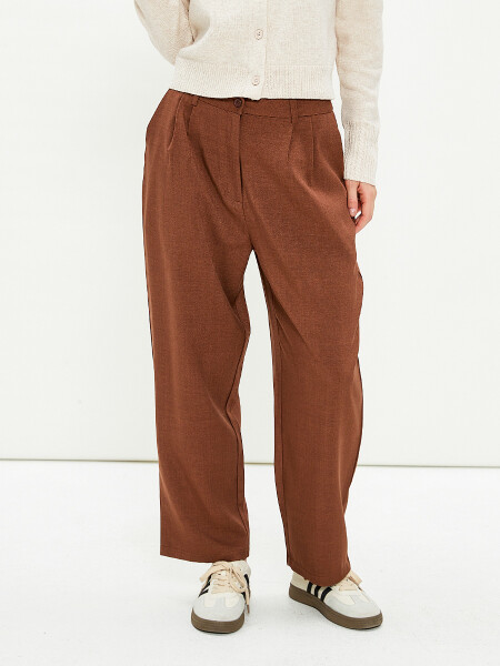 PANTALON VITA MARRON OSCURO