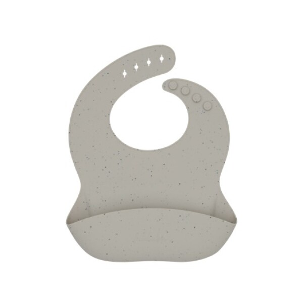 Babero Silicona Platinum Kikkaboo Beige