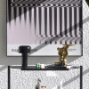 Lampara de mesa recargable USB negro