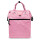 Mochila Cartera Everlast Bolso Dama Urbana Antirrobo Rosa