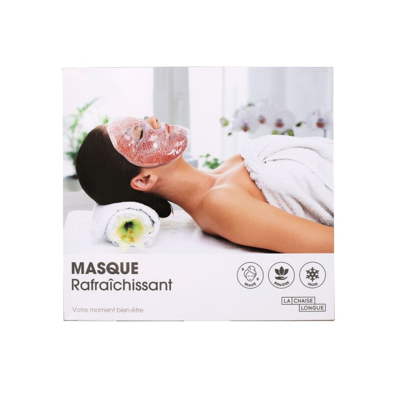 Máscara Facial Gel Frio Descongestiva Relajante Máscara Facial Gel Frio Descongestiva Relajante