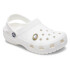Jibbitz Tiny White Circle Gem Multicolor