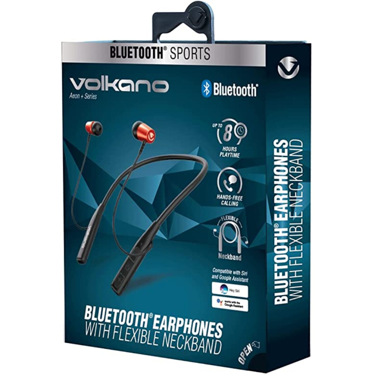 Auriculares Volkano Aeon Sport Bluetooth - ROJO 