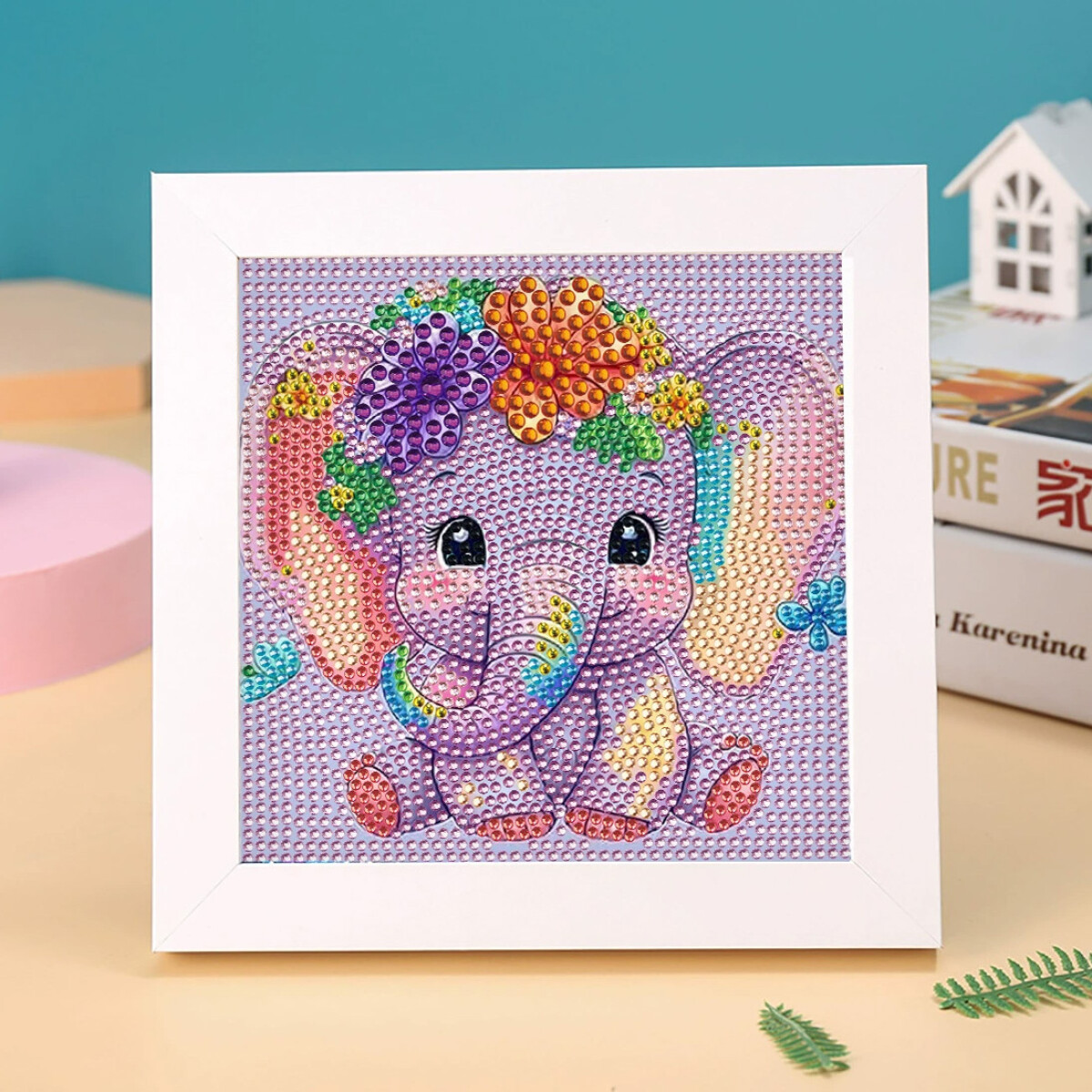 Cuadro De Gemas DIY - Elefante 