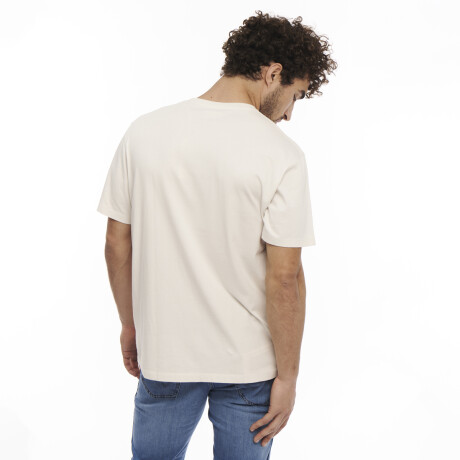 Remera Wrangler de Hombre -POCKET TEE- WSS25071VINTAGEWHITE WHITE