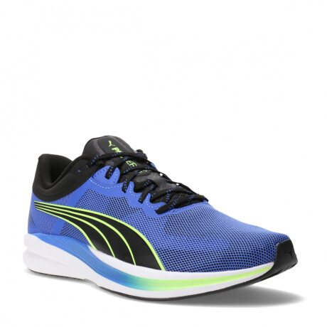 Championes de Hombre Puma Redeem Profoam Azul - Negro - Amarillo Lima