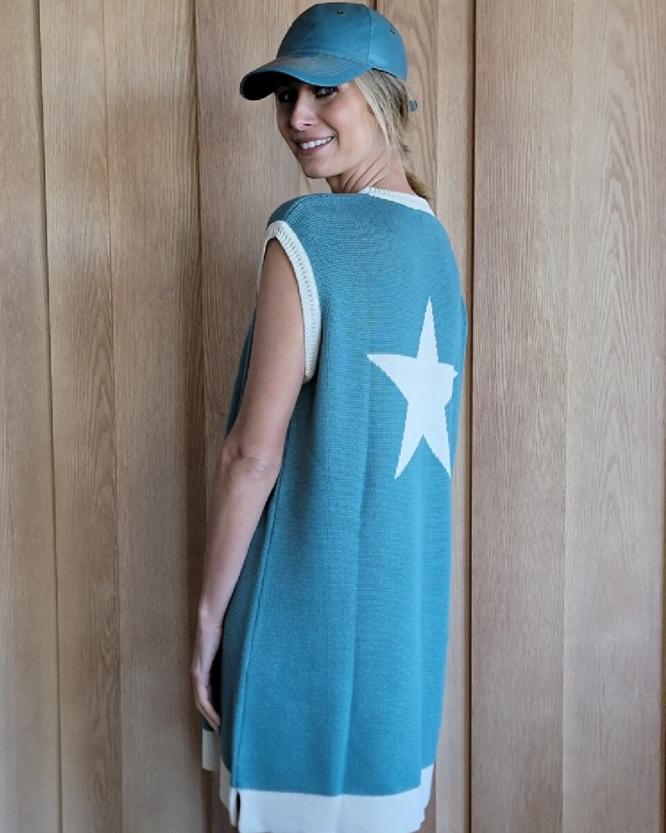 Vestido Cometa - Tourquesa 