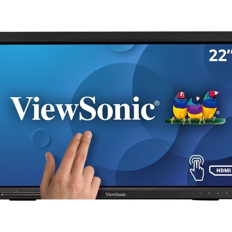 ViewSonic TD2223 - Monitor LED - 22" (21.5" visible) - pantalla táctil - 1920 x 1080 Full HD (1080p) @ 75 Hz - TN - 250 cd/m² - ViewSonic TD2223 - Monitor LED - 22" (21.5" visible) - pantalla táctil - 1920 x 1080 Full HD (1080p) @ 75 Hz - TN - 250 cd/m² -