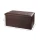 Puff Baul Houston Eco Cuero - Chocolate