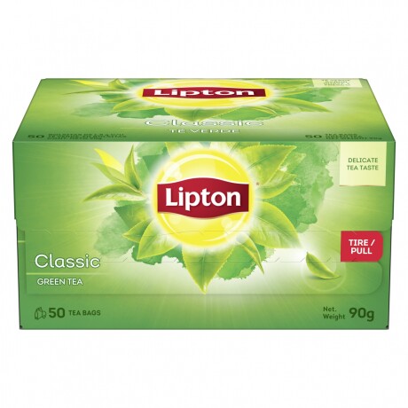 Caja de Té Verde Lipton Classic 50 Bolsitas 001