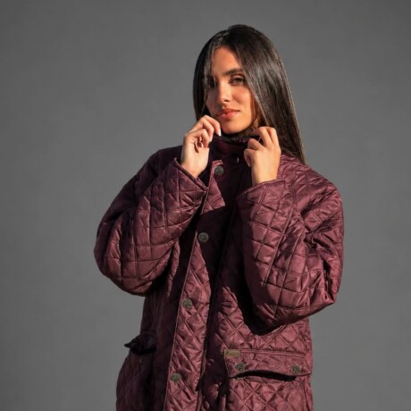 Campera Capitoneada Dama Bordo