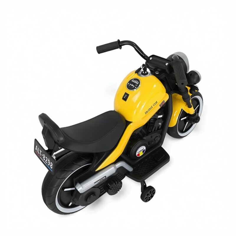 Moto a Batería Bebesit Iron 12 Volt Amarillo