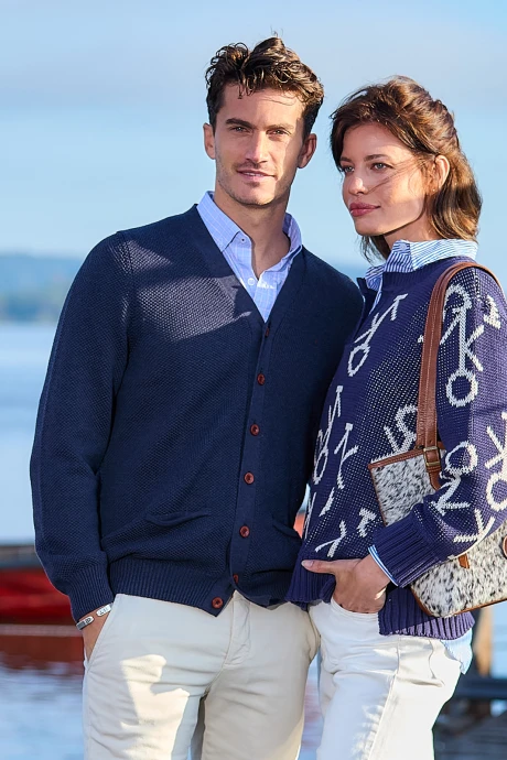 Cardigan Bautista Azul