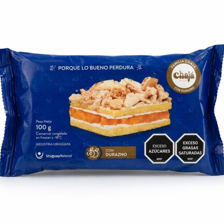 POSTRE CHAJA CON DURAZNO POSTRE CHAJA CON DURAZNO