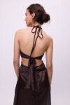 Vestido Met Marron