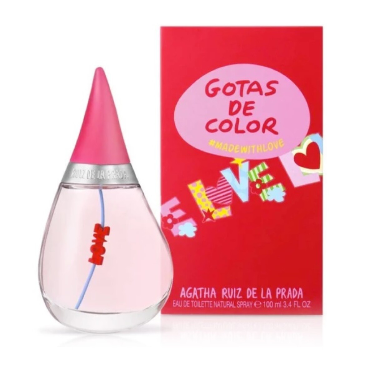 Perfume Agatha Ruiz de la Prada Gotas de Color Edt 100 Ml - 001 
