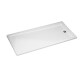 RECEPTACULO RECTANGULAR DE ACRILICO 150X75CM NIZA BLANCO BLANCO