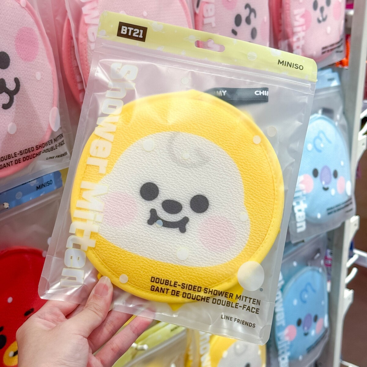 Guante exfoliante BT21 baby - Chimmy 