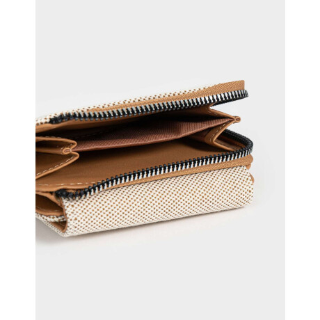 Billetera Marron Beige