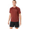 Polos Running Road SS Top Hombre Singed Red