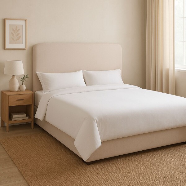 RESPALDO DE PARED BIRONI BEIGE - SUPER KING