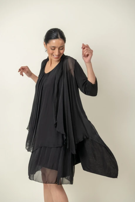 VESTIDO AMAPOLA Negro
