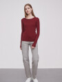 Remera Rimba Bordeaux