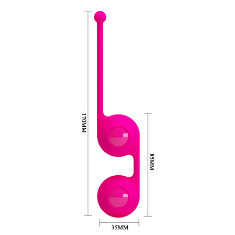 Bolas Vaginales Pretty Love Kegel Tighten III Fucsia