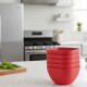 Bowl de plástico 300ml ROJO