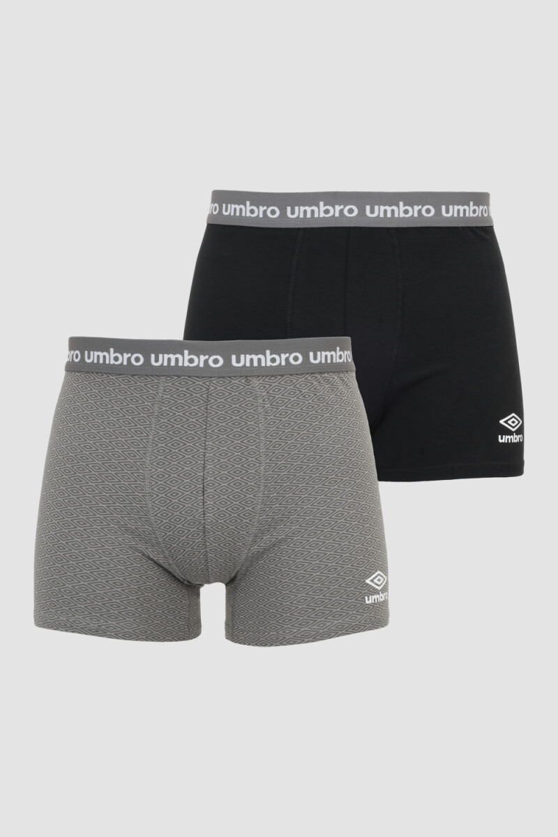 Pack x 2 boxer umbro - Negro 