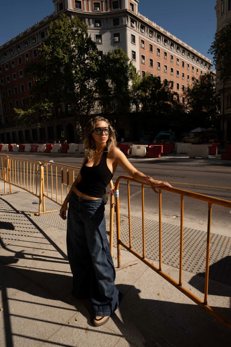 Jean Wavy Azul