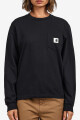CAMISETA W' CON BOLSILLO Negro