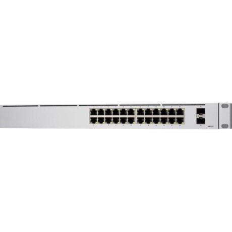 Ubiquiti UniFi Switch USW-24 - Conmutador - Gestionado - 24 x 10/100/1000 + 2 x Gigabit SFP - montaje en rack, sobremesa Ubiquiti UniFi Switch USW-24 - Conmutador - Gestionado - 24 x 10/100/1000 + 2 x Gigabit SFP - montaje en rack, sobremesa