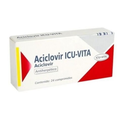 Aciclovir Icu Vita 200 Mg 24 Comprimidos Aciclovir Icu Vita 200 Mg 24 Comprimidos