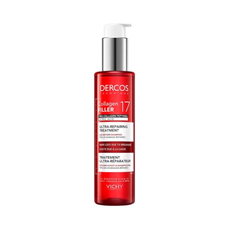 Pre-Shampoo Dercos Collagen Filler 17 Reparador 150ml Pre-Shampoo Dercos Collagen Filler 17 Reparador 150ml