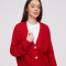 Cardigan Ahualoa Rojo