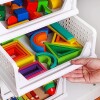 Estante cajonera plegable y apilable de plástico G Estante cajonera plegable y apilable de plástico G