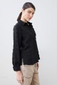 Camisa plumetti negro